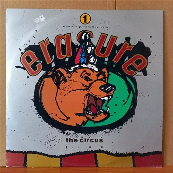 ERASURE – THE CIRCUS / LIVE (1987) - 12'' 45RPM MAXI SINGLE 2.EL PLAK