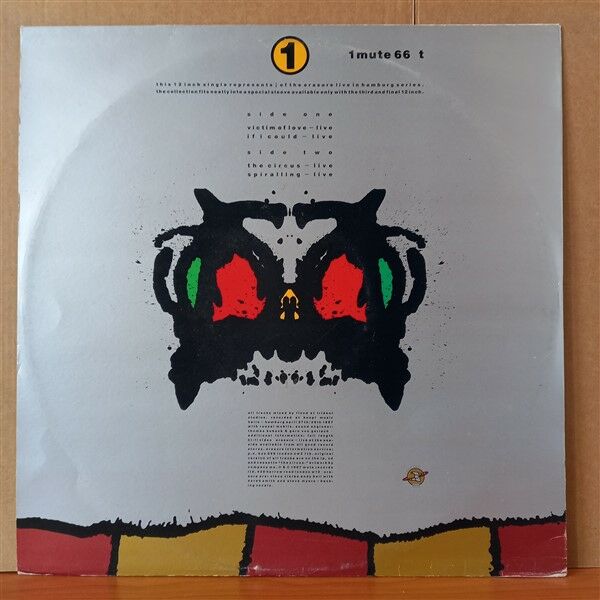 ERASURE – THE CIRCUS / LIVE (1987) - 12'' 45RPM MAXI SINGLE 2.EL PLAK