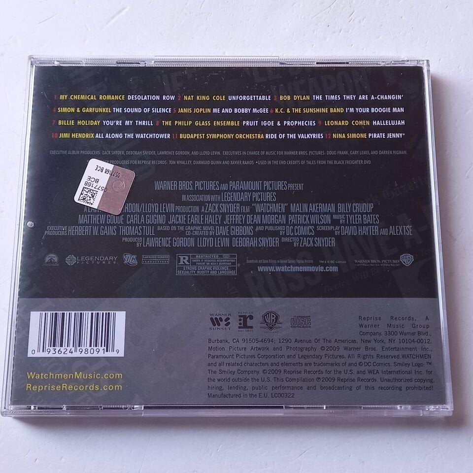 WATCHMEN - MUSIC FROM THE MOTION PICTURE (2009) - CD 2.EL