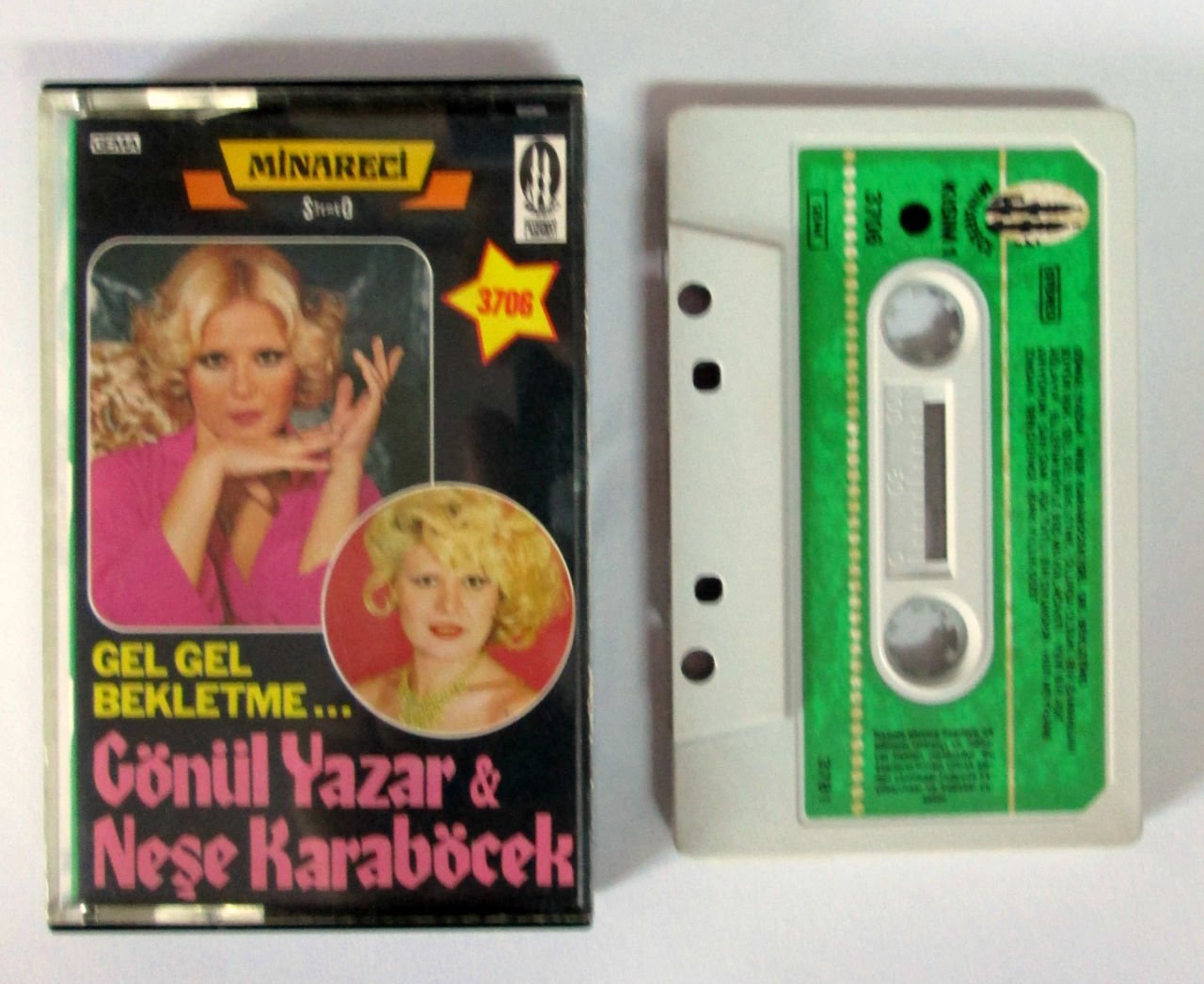 GÖNÜL YAZAR NEŞE KARABÖCEK ALMANYA KASET 2.EL