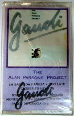 ALAN PARSONS PROJECT - GAUDI CASSETTE MMY MADE IN TURKEY ''NEW''