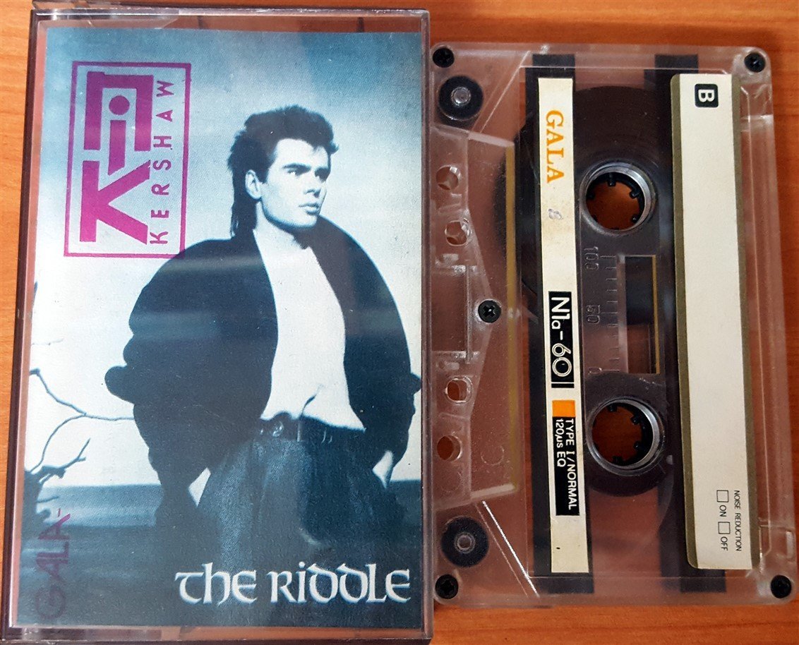 NIK KERSHAW - THE RIDDLE CASSETTE MADE IN TURKEY ''USED''