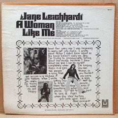 JANE LEICHHARDT - A WOMAN LIKE ME (1969) - LP PROMO 2.EL PLAK