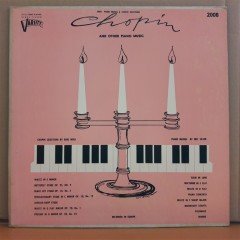 CHOPIN AND OTHER PIANO MUSIC, PIANO MOODS ERIC SILVER (1952) - LP 2.EL PLAK