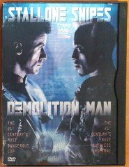 DEMOLITION MAN - SYLVESTER STALLONE - WESLEY SNIPES - SNAPCASE DVD 2.EL