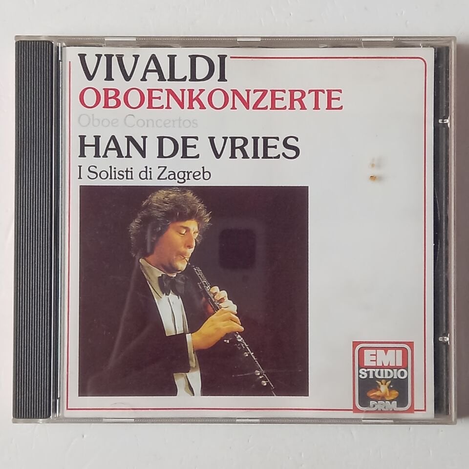 VIVALDI: OBOE CONCERTOS - HAN DE VRIES (1979) - CD 1985 REISSUE 2.EL