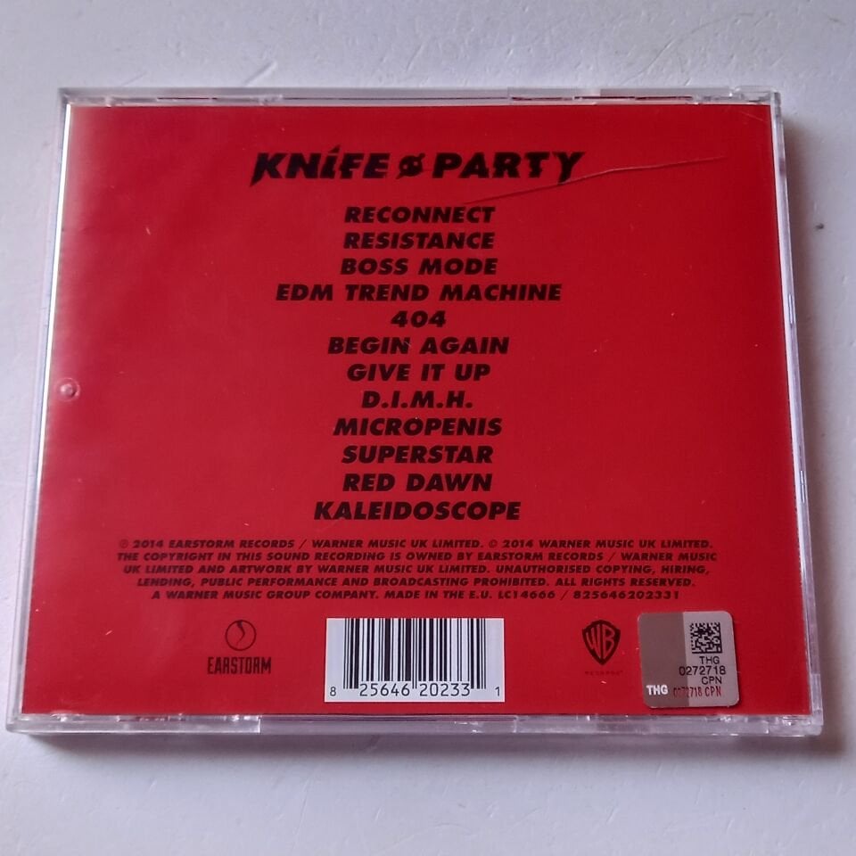 KNIFE PARTY – ABANDON SHIP (2014) - CD 2.EL
