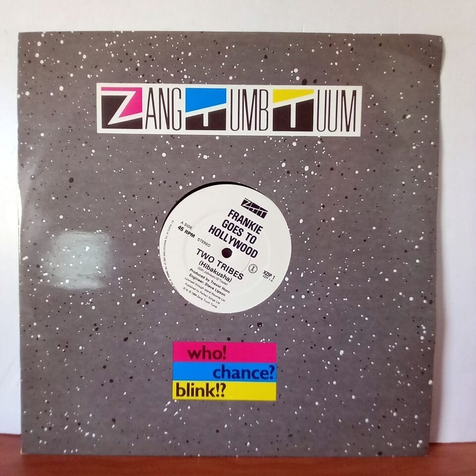 FRANKIE GOES TO HOLLYWOOD – TWO TRIBES / HIBAKUSHA (1984) - LP MAXI SINGLE 2.EL PLAK