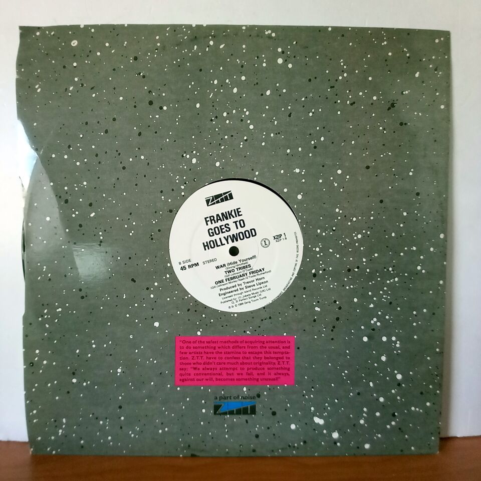 FRANKIE GOES TO HOLLYWOOD – TWO TRIBES / HIBAKUSHA (1984) - LP MAXI SINGLE 2.EL PLAK