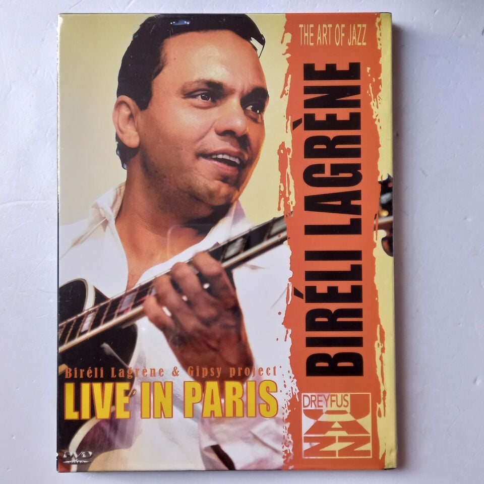 BIRELI LAGRENE – LIVE IN PARIS (2005) - DVD DIGIPAK AMBALAJINDA SIFIR