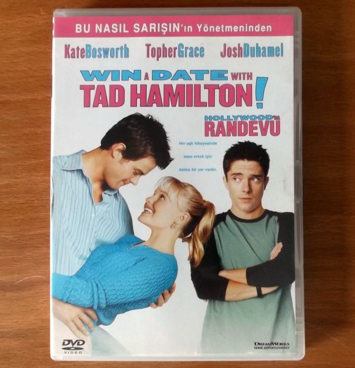 HOLLYWOOD'DA RANDEVU - WIN A DATE WITH TAD HAMILTON! - KATE BOSWORTH - TOPHER GRACE - DVD 2.EL
