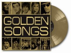 GOLDEN SONGS - VARIOUS ARTISTS ADRIANO CELANTANO, DALIDA, MINA, JACQUES BREL, CHARLES AZNAVOUR etc - LP SIFIR PLAK