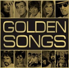 GOLDEN SONGS - VARIOUS ARTISTS ADRIANO CELANTANO, DALIDA, MINA, JACQUES BREL, CHARLES AZNAVOUR etc - LP SIFIR PLAK
