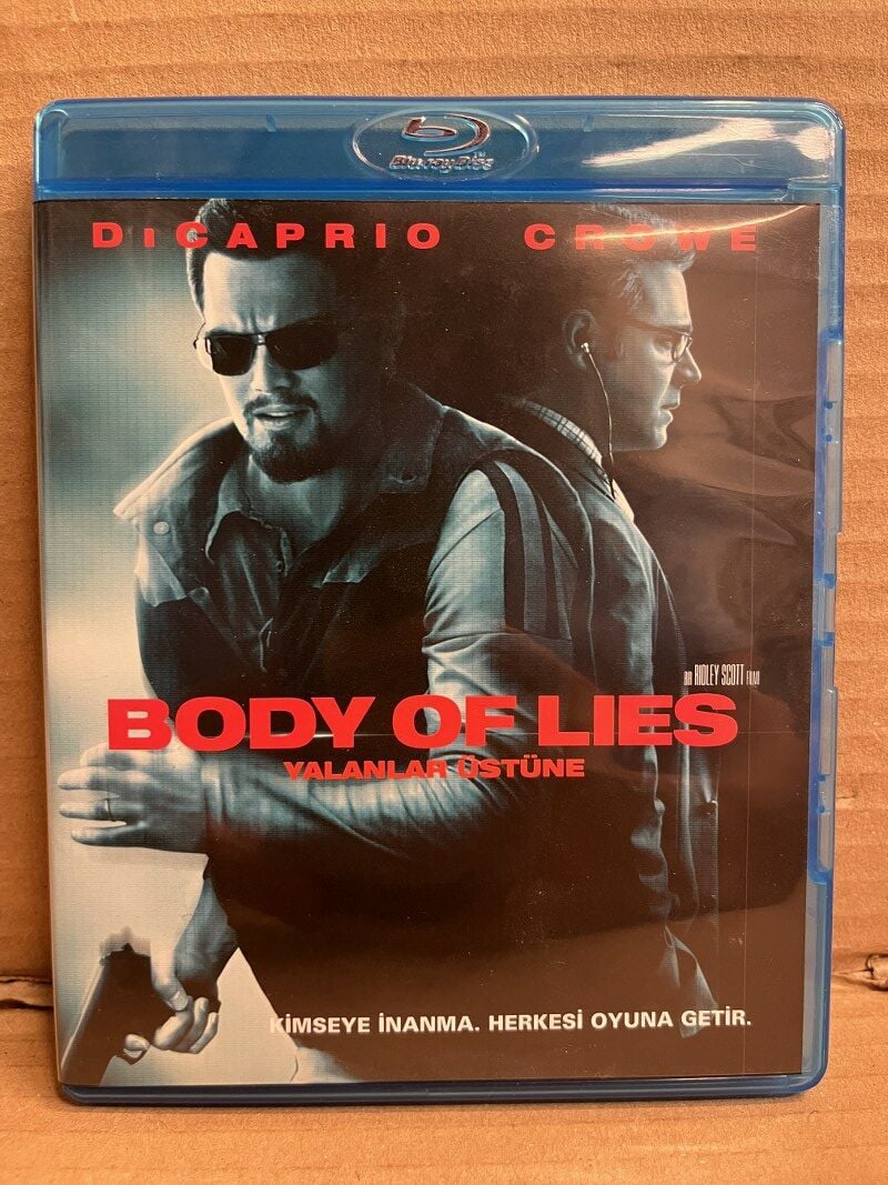 BODY OF LIES - YALANLAR ÜSTÜNE - LEONARDO DICAPRIO - RUSSEL CROWE - BLU-RAY 2.EL