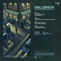 KING CRIMSON - THE RECONSTRUCTION OF LIGHT (2019) - 2LP 200GR SIFIR PLAK