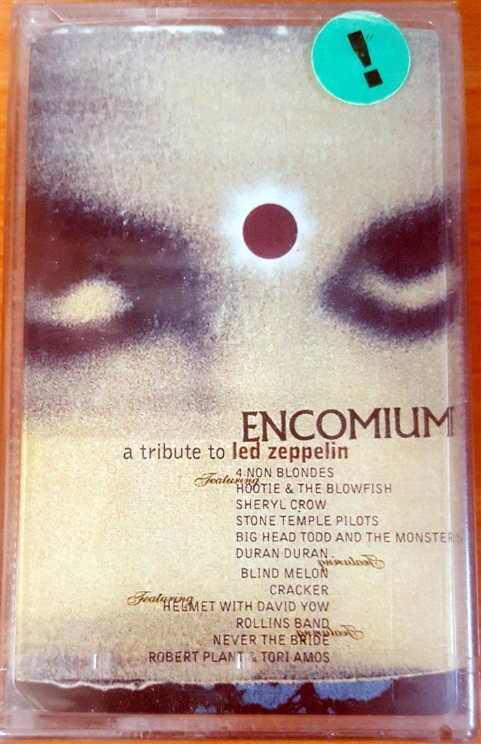 TRIBUTE - ENCOMIUM [A TRIBUTE TO LED ZEPPELIN] 4 NON BLONDES BLIND MELON DURAN DURAN CASSETTE MADE IN TURKEY ''NEW''
