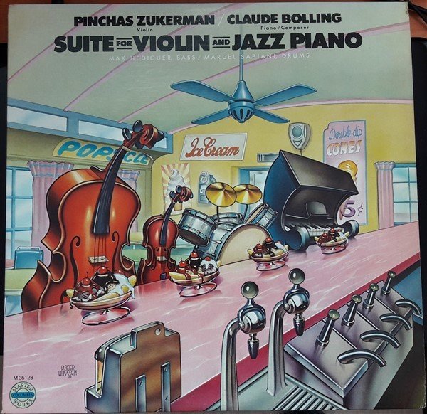 PINCHAS ZUKERMAN & CLAUDE BOLLING - SUITE FOR VIOLIN AND JAZZ PIANO (1978) - 2.EL PLAK