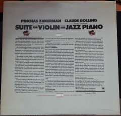 PINCHAS ZUKERMAN & CLAUDE BOLLING - SUITE FOR VIOLIN AND JAZZ PIANO (1978) - 2.EL PLAK