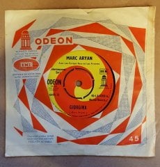 MARC ARYAN - GIORGINA / KATY (1964) - 7'' 45 DEVİR SINGLE PLAK