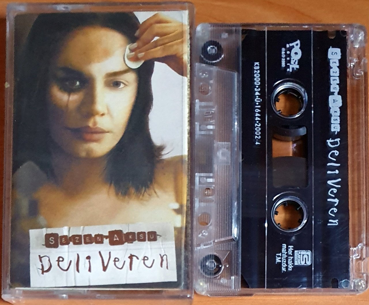 SEZEN AKSU - DELİVEREN (2000) - KASET 2.EL