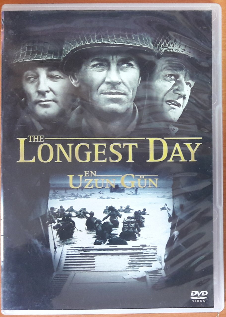 EN UZUN GÜN - The LONGEST DAY - JOHN WAYNE - RICHARD BURTON - 2DVD 2.EL