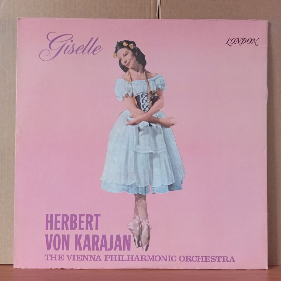 ADAM: GISELLE / HERBERT VON KARAJAN, THE VIENNA PHILHARMONIC ORCHESTRA - LP 2.EL PLAK