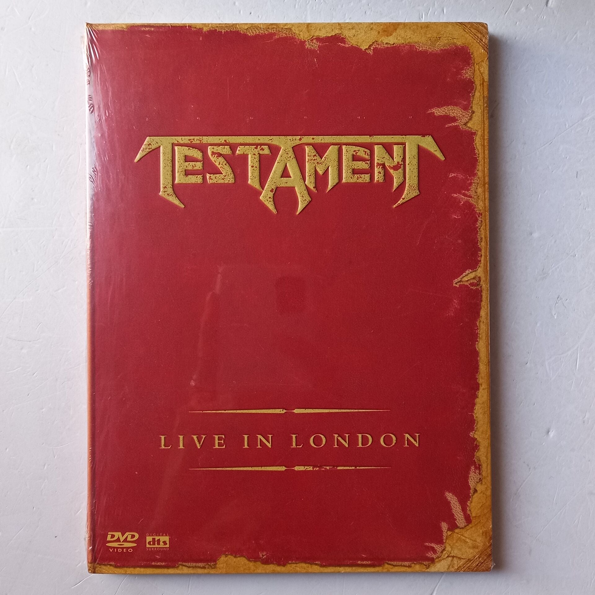 TESTAMENT – LIVE IN LONDON (2005) - DVD DIGIPAK AMBALAJINDA SIFIR