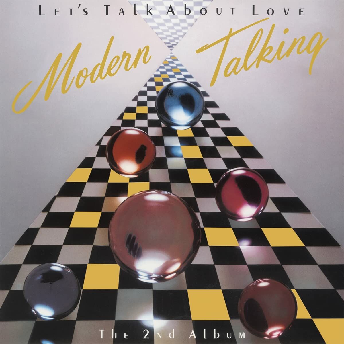 MODERN TALKING - LET'S TALK ABOUT LOVE / 2ND ALBUM (1985) - LP 180GR 2023 EDITION BLUE COLOURED SIFIR PLAK