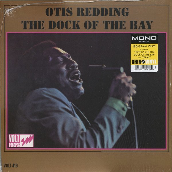 OTIS REDDING - THE DOCK OF THE BAY (1968) - LP 180GR MONO 2014 EDITION SIFIR
