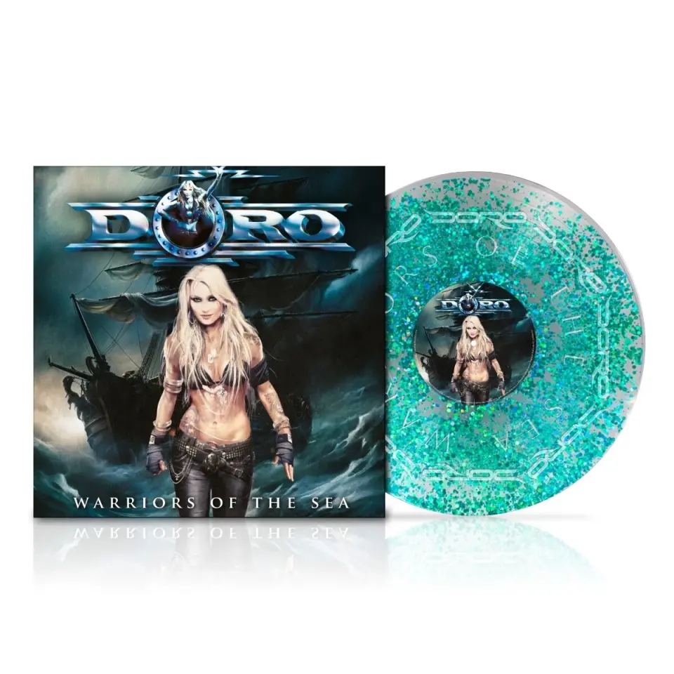 DORO - WARRIORS OF THE SEA (2026) - LP LIQUID FILLED GLITTER EDITION SIFIR PLAK