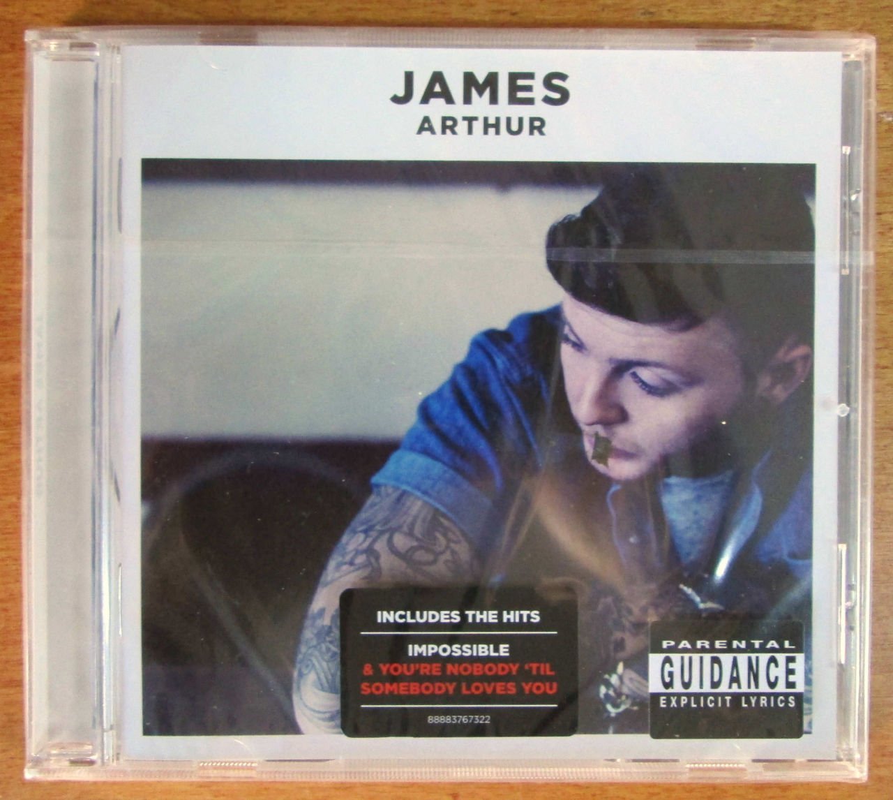 JAMES ARTHUR - CD SIFIR