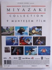 HAYAO MIYAZAKI COLLECTION 9 FİLM - ANİME - DVD SIFIR