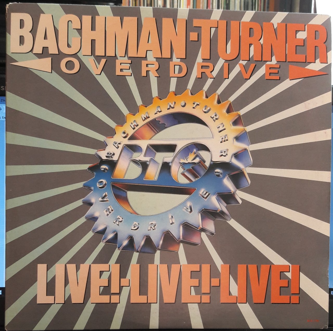 BACHMAN TURNER OVERDRIVE - LIVE!-LIVE!-LIVE! (1986) - 2.EL PLAK