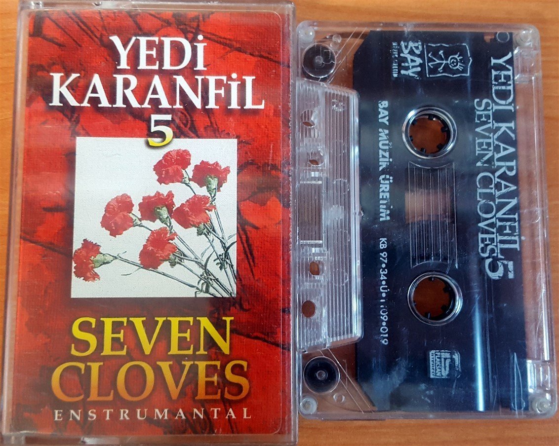 YEDİ KARANFİL 5 / SEVEN CLOVES 5 ENSTRUMANTAL KASET 2.EL