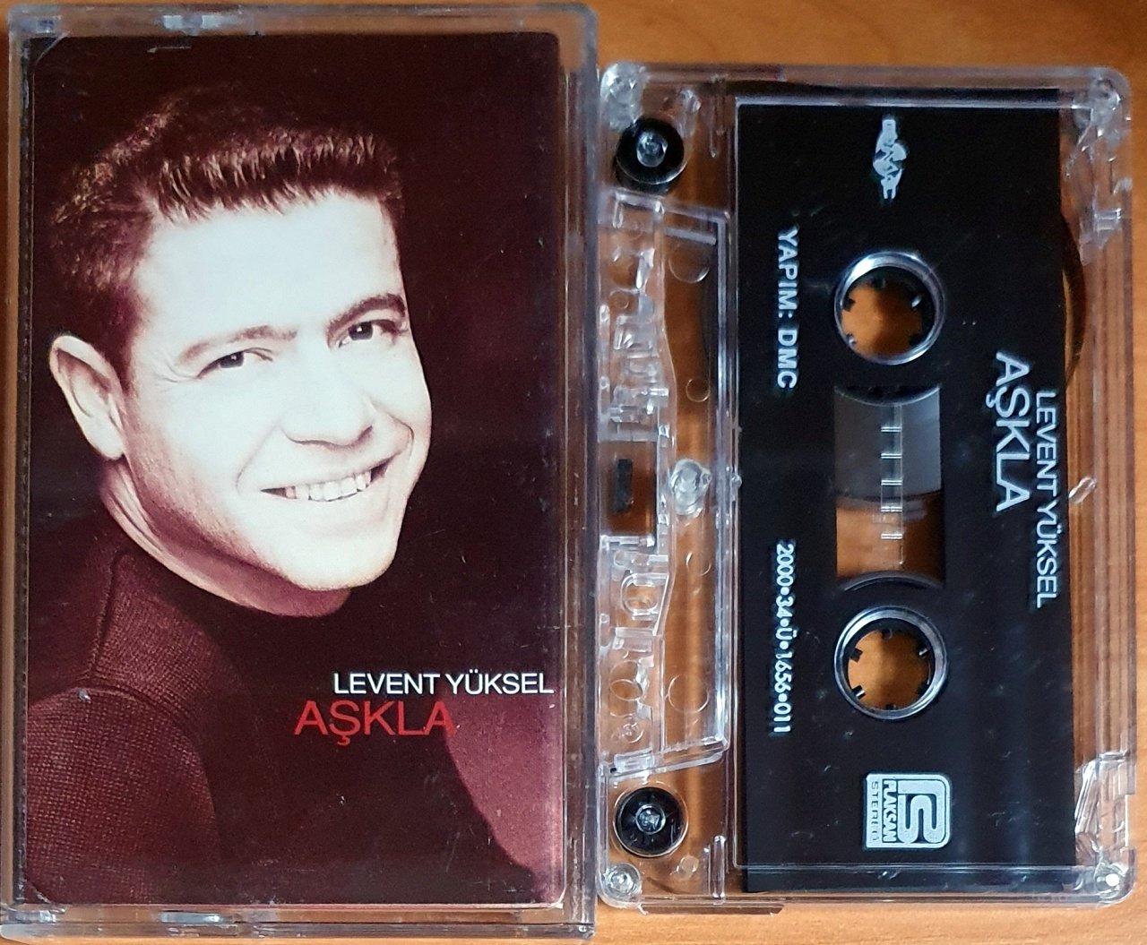 LEVENT YÜKSEL - AŞKLA (2000) - KASET 2.EL