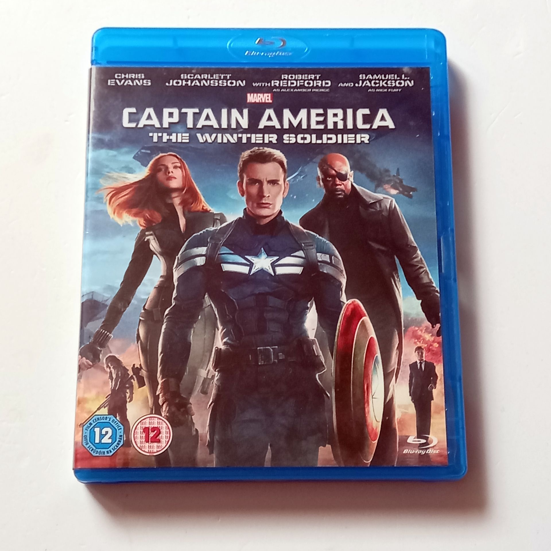CAPTAIN AMERICA THE WINTER SOLDIER - CHRIS EVANS, SCARLETT JOHANSSON, SEBASTIAN STAN, YÖN.: ANTHONY & JOE RUSSO - BLU-RAY  2.EL TÜRKÇE ALTYAZI YOKTUR