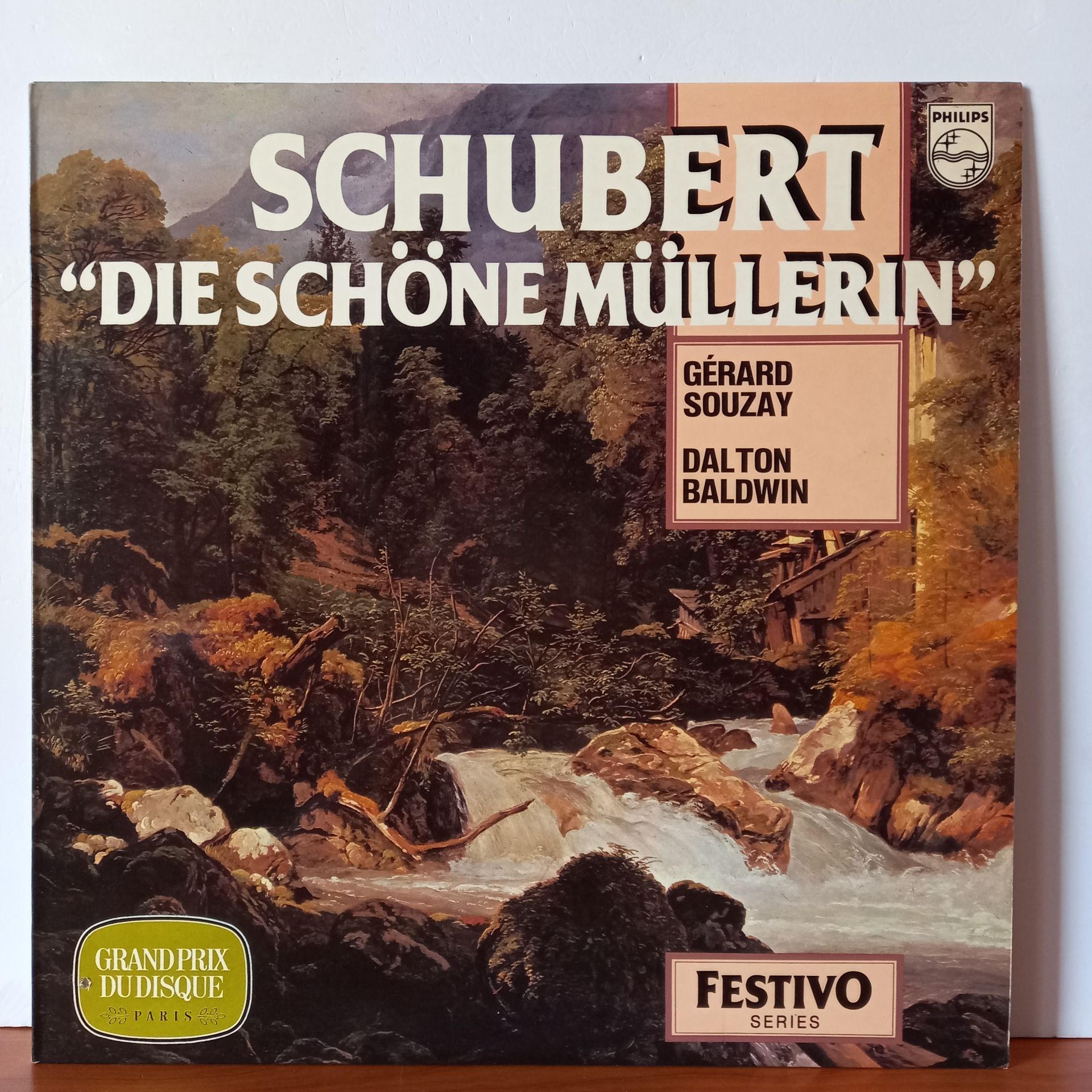 FRANZ SCHUBERT, GERARD SOUZAY, DALTON BALDWIN – SCHUBERT: DIE SCHONE MULLERIN, OP. 25 D. 795 (1964) - LP 2.EL PLAK