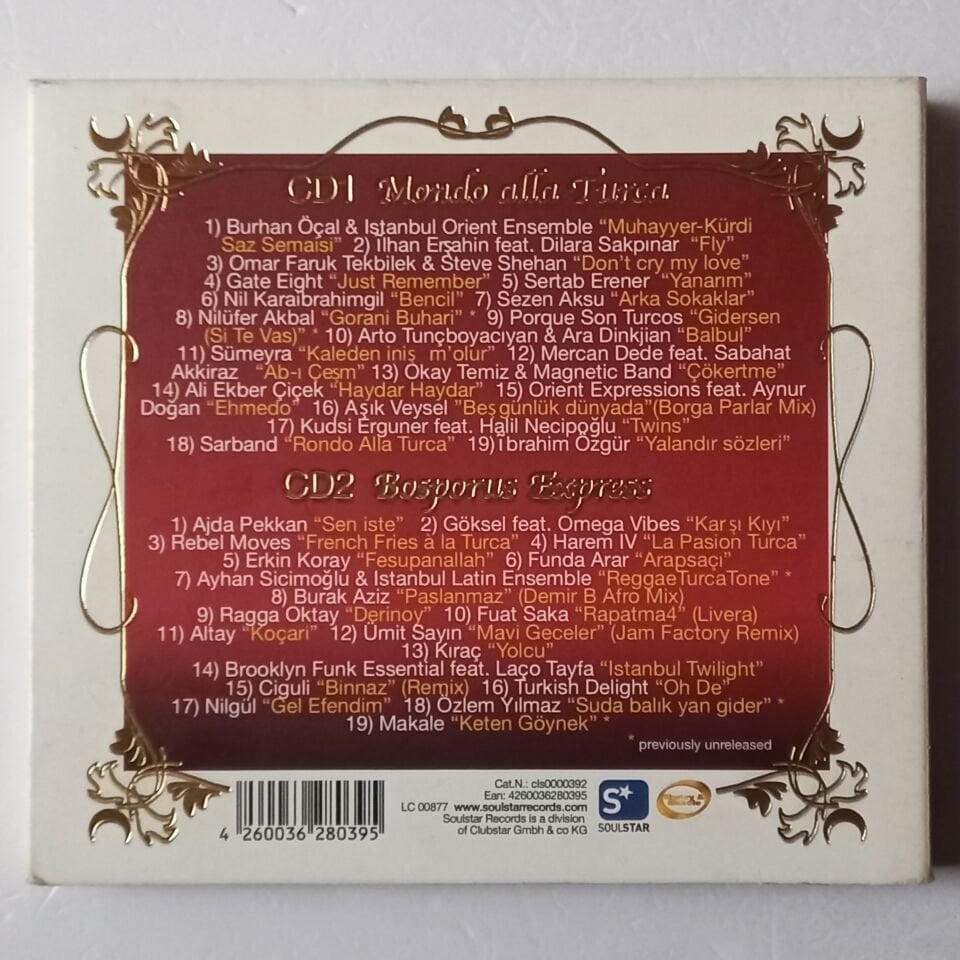 MADE IN TURKEY - THE WORLD OF TURKISH GROOVES (2005) GÜLBAHAR KÜLTÜR - 2CD 2.EL