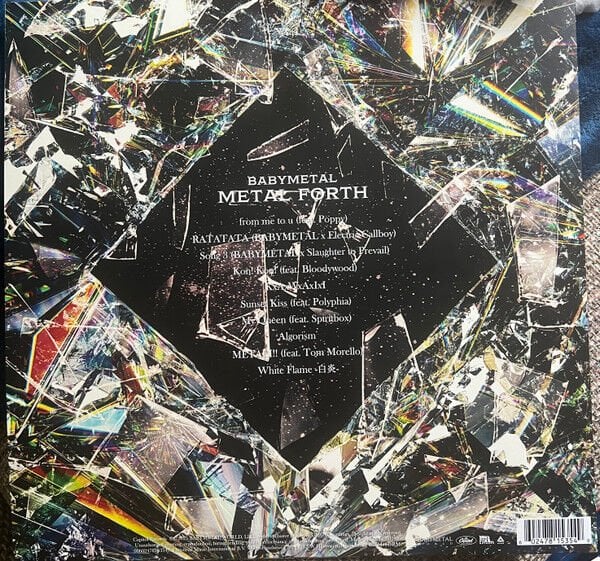 BABYMETAL - METAL FORTH (2025) - LP ALTERNATIVE METAL SIFIR METAL