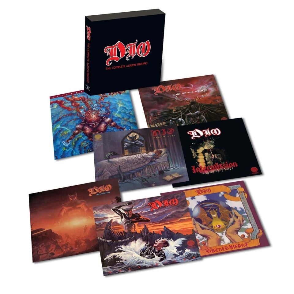 DIO – THE COMPLETE ALBUMS 1983-1993 (2025) - 9LP REISSUE REMASTERED REPRESS LIMITED EDITION BOX SET SIFIR PLAK