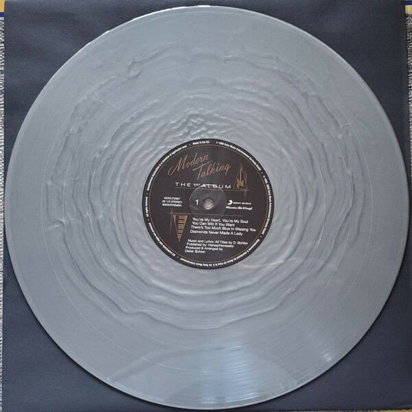 MODERN TALKING - THE 1st ALBUM (1985) - LP 180GR 2023 EDITION SILVER MARBLED COLOURED SIFIR PLAK