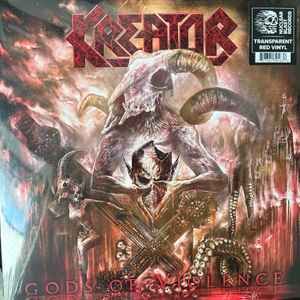 KREATOR – GODS OF VIOLENCE (2017) - 2LP 2025 REISSUE TRANSPARENT RED VINYL SIFIR PLAK