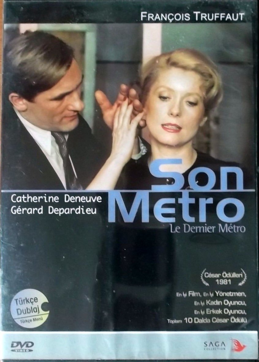 SON METRO - LE DERNIER MÉTRO - CATHERINE DENEUVE - GÉRARD DEPARDIEU - FRANÇOIS TRUFFAUT - DVD 2.EL
