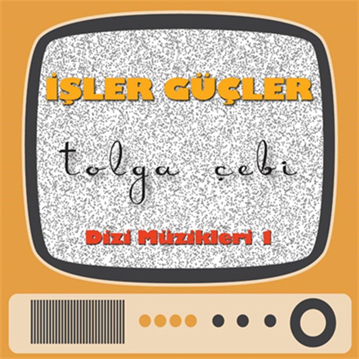 TOLGA ÇEBİ - İŞLER GÜÇLER DİZİ MÜZİKLERİ (2014) - CD SIFIR