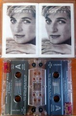 TRIBUTE - DIANA, THE PRINCES OF WALES [QUEEN GEORGE MICHAEL ENYA PETER GABRIELS BEE GEES TINE TURNER SPICE GIRLS SEAL R.E.M. ERIC CLAPTON (1997) DOUBLE CASSETTE MADE IN TURKEY ''USED''