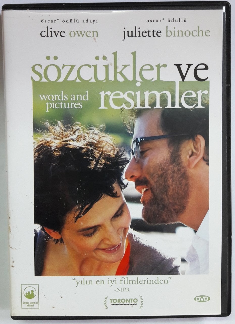 SÖZCÜKLER VE RESİMLER - WORDS AND PICTURES - CLIVE OWEN - JULIETTE BINOCHE - DVD 2.EL
