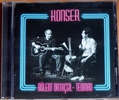 BÜLENT ORTAÇGİL & TEOMAN - KONSER (2007) AVRUPA MÜZİK CD 2.EL