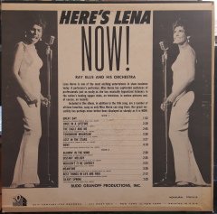 LENA HORNE - HERE'S LENA NOW! - PLAK 2.EL