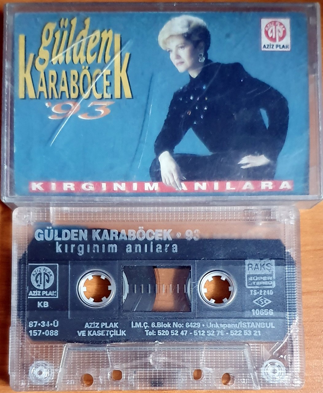 GÜLDEN KARABÖCEK - '93 / KIRGINIM ANILARA - KASET AZİZ 2.EL