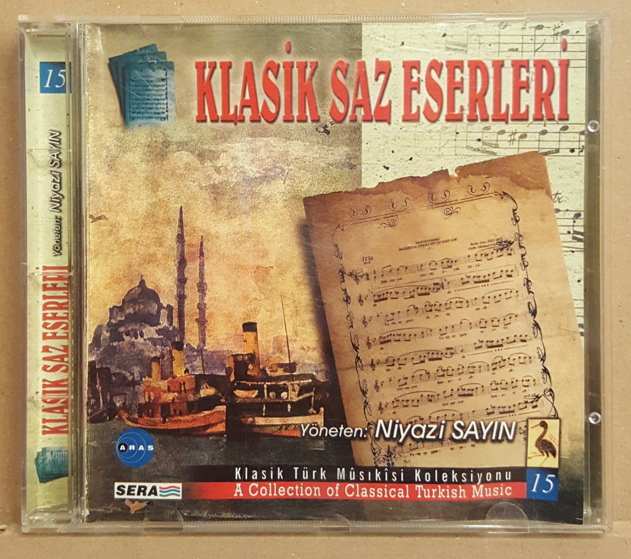 KLASİK SAZ ESERLERİ - NİYAZİ SAYIN - CD 2.EL